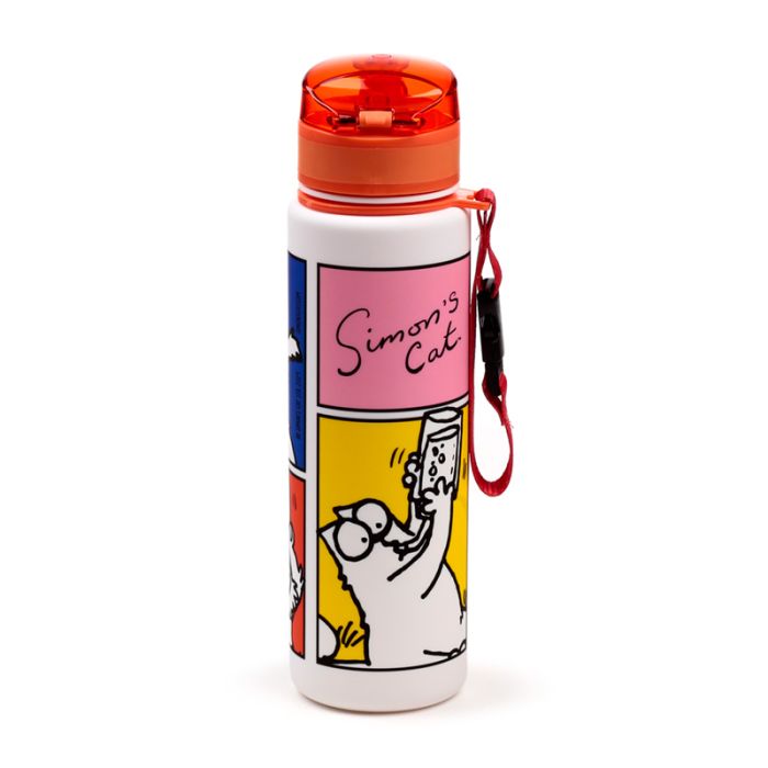 Botella de Agua Inastillable Gato Simon's Cat 2024 600ml