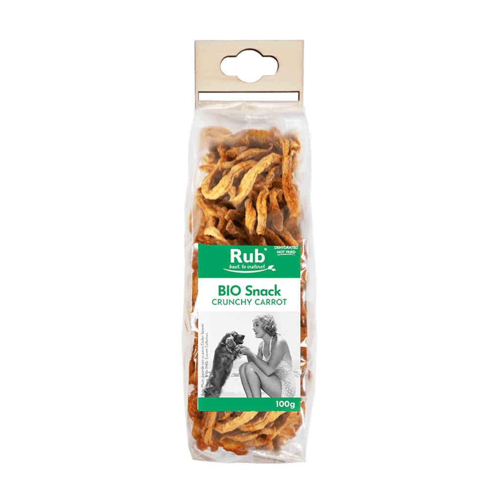 Premio Rub Bio Snack de Zanahoria para perros 100g