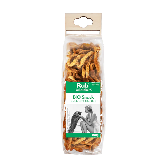 Premio Rub Bio Snack de Zanahoria para perros 100g