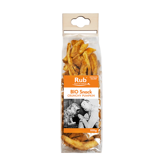 Premio Rub Bio Snack de Calabaza para perros 100g