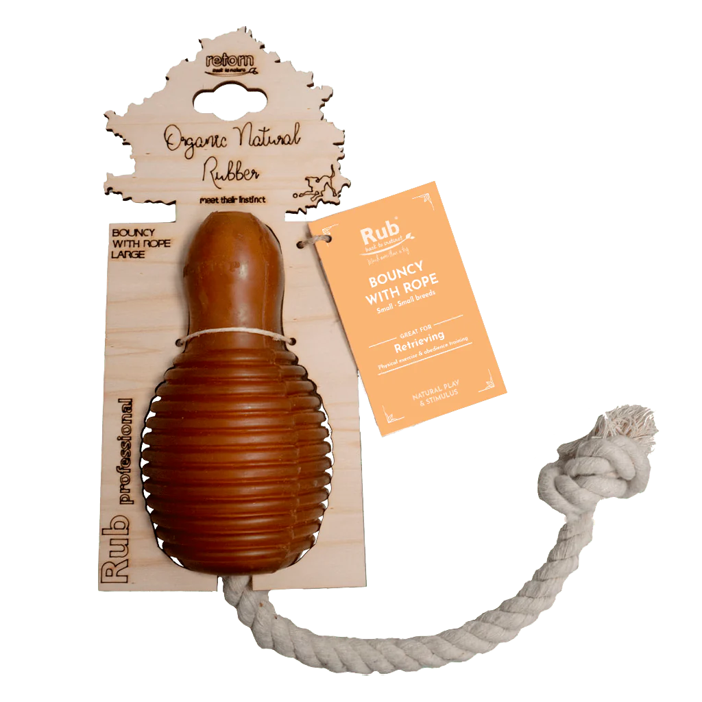 Juguete para Perros - Rub Bouncy with Rope - Grande