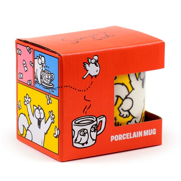 Taza de Porcelana Gato Simon's Cat 2024