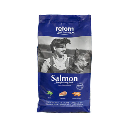 Pienso Natural para Perros de Salmón  (500 g)