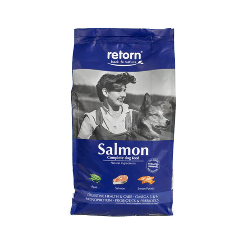 Pienso Natural para Perros de Salmón  (500 g)